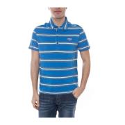 Armani Jeans Polo Shirts Blue, Herr