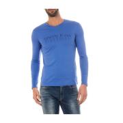 Armani Jeans Mysig Stickad Tröja Blue, Herr