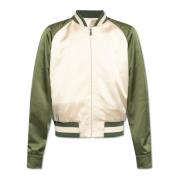 Balmain Satin bomberjacka Multicolor, Herr