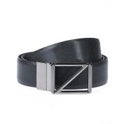 Ermenegildo Zegna Belts Black, Herr