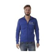 Emporio Armani EA7 Hoodies Blue, Herr