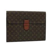 Louis Vuitton Vintage Pre-owned Belagd canvas louis-vuitton-vskor Brow...