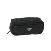 Prada Vintage Pre-owned Nylon prada-vskor Black, Dam