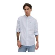 Tommy Jeans Casual Shirts Blue, Herr