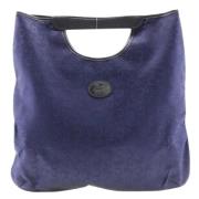 Celine Vintage Pre-owned Canvas totevskor Blue, Dam