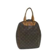 Louis Vuitton Vintage Pre-owned Canvas handvskor Brown, Dam