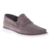 Baldinini Loafer in taupe nubuck Beige, Herr