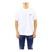 Helmut Lang T-Shirts White, Herr