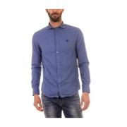 Armani Jeans Blouses Shirts Blue, Herr