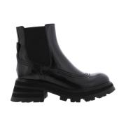 Alexander McQueen Ankle Boots Black, Dam