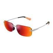 Maui Jim Lanakila Rm624-17 Shiny Light Ruthenium Sunglasses Gray, Unis...