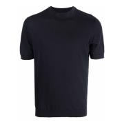 Drumohr T-Shirts Blue, Herr