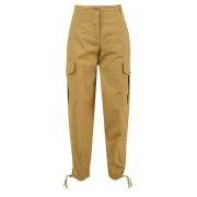 Aspesi Tapered Trousers Beige, Dam