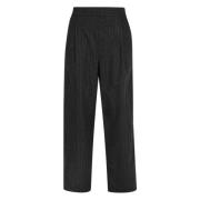 Laneus Wide Trousers Gray, Herr