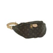 Louis Vuitton Vintage Pre-owned Canvas axelremsvskor Brown, Dam