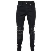 Yves Saint Laurent Vintage Pre-owned Denim jeans Black, Herr