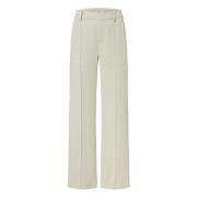 Vince Wide Trousers Beige, Dam