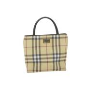 Burberry Vintage Pre-owned Laeder handvskor Beige, Dam