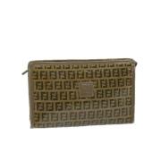 Fendi Vintage Pre-owned Canvas fendi-vskor Brown, Dam