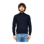 Gran Sasso Cardigans Blue, Herr