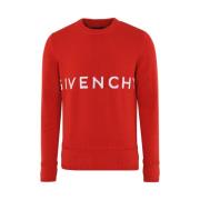 Givenchy Sweatshirts Red, Herr