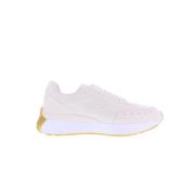 Alexander McQueen Läder Sneakers Svart/Vit White, Herr