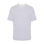 Brunello Cucinelli T-Shirts Gray, Herr