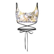 Versace Jeans Couture Sleeveless Tops White, Dam