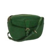 Louis Vuitton Vintage Pre-owned Laeder axelremsvskor Green, Dam