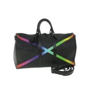 Louis Vuitton Vintage Pre-owned Laeder handvskor Black, Dam