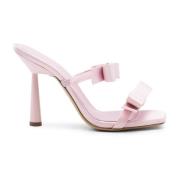 Gia Borghini Bow Sandaler Pink, Dam