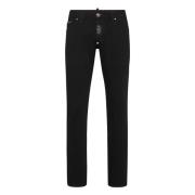 Philipp Plein Slim-fit Jeans Black, Herr