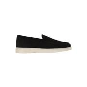 Mason Garments Amalfi Loafer Slip-Ons Black, Herr