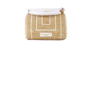 Ermanno Scervino Shoulder Bags Beige, Dam