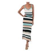 Akep Knitted Dresses Multicolor, Dam
