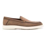 Santoni Loafers Brown, Herr