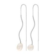 Dansk Copenhagen Earrings Gray, Dam