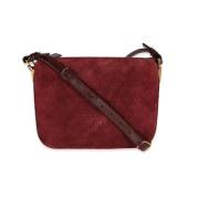 Yves Saint Laurent Vintage Pre-owned Mocka axelremsvskor Red, Dam