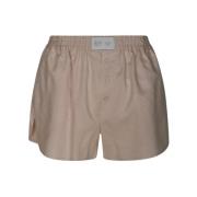 Chiara Ferragni Collection Snygga Shorts för Kvinnor Beige, Dam