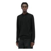 A.p.c. Polo Shirts Black, Herr