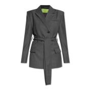 Gauge81 Zillah Pinstripe blazer Gray, Dam