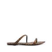 Saint Laurent Sandals Brown, Dam