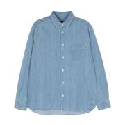 A.p.c. Shirts Blue, Herr