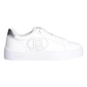 Liu Jo Vita Platta Skor Maxi Logo White, Dam