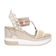 Nerogiardini Sandals Beige, Dam