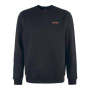 Barbour Grafiskt Logotyp Crew Neck Sweatshirt Black, Herr