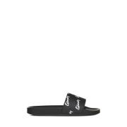 Givenchy Svarta lyxiga sliders för män Black, Herr