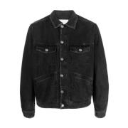 Isabel Marant Denim Jackets Gray, Herr