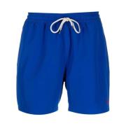 Ralph Lauren Traveler Mid Trunk: Stiligt strandkläder för män Blue, He...
