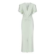 Victoria Beckham Maxi Dresses Green, Dam